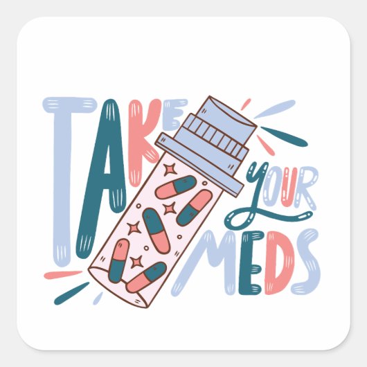 neem de sticker van je medicijnen (Voorkant)