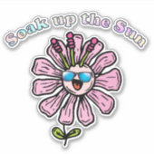 Neem de Sun Tie Dye op Sticker (Voorkant)