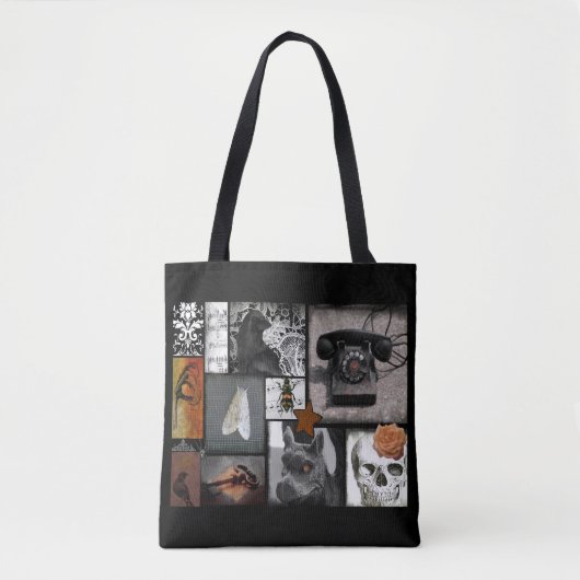 Neem de telefoon op tote bag (Voorkant)