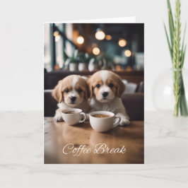 Neem de tijd met vrienden - blanco binnen kaart