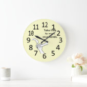 Neem de tijd om de klok van uw handen te wassen (Huis)