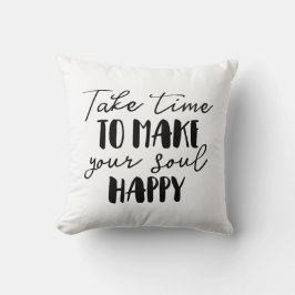 Neem de tijd om je ziel gelukkig te maken kussen