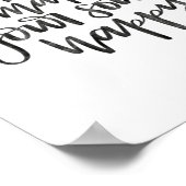 Neem de tijd om je ziel gelukkig te maken - Poster (Hoek)