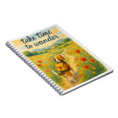 Neem de tijd om te wandelen notitieboek (Rechterzijde)