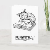 Neem de tijd om voor jezelf te zorgen kaart (Achterkant)