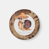 Neem de tijdpaddenstoel slak magneet (Voorkant)