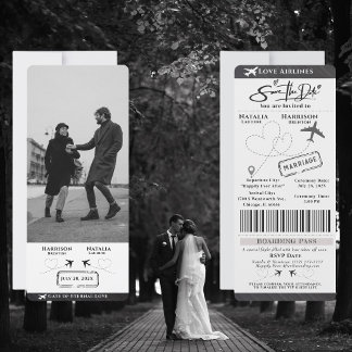 Neem de vlucht met liefde: instapkaart save the da kaart