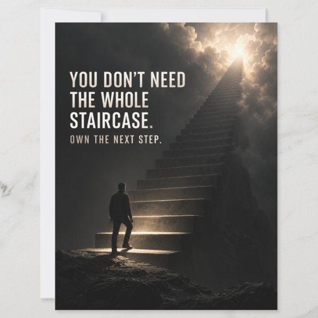 Neem de volgende stap (Voorkant)