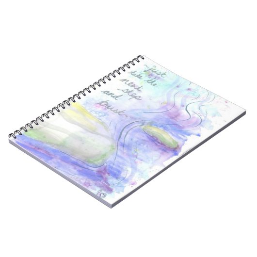 Neem de Volgende Stap en het Notitieboek van het V (Linkerzijde)