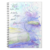 Neem de Volgende Stap en het Notitieboek van het V (Voorkant)