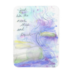 Neem de Volgende Stap en Magnet van het Vertrouwen Magneet