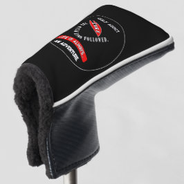 Neem de weg minder gevolgd golfheadcover