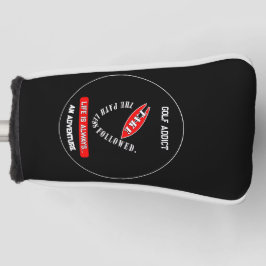 Neem de weg minder gevolgd golfheadcover