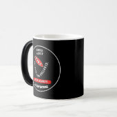 Neem de weg minder gevolgd magische mok (Voorkant links)