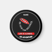 Neem de weg minder gevolgd magneet (Voorkant)