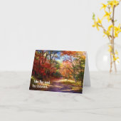 Neem de weg Minder Reizen klantgerichte kaart (Gele Bloem)