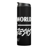 Neem de wereld, geef mij Jezus Thermosbeker (Geroteerd rechts)