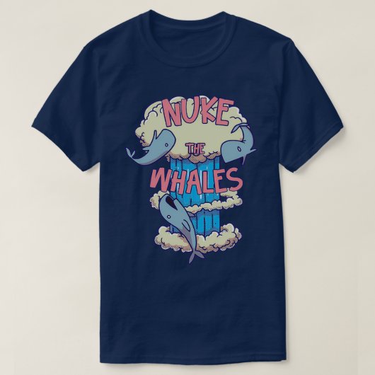 NEEM DE WHALES 27 T-SHIRT (Design voorkant)