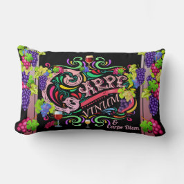 Neem de wijn in beslag op de dag kussen