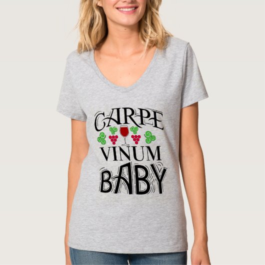 Neem de wijn T-shirt in beslag (Voorkant)