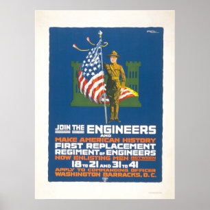 Neem deel aan de Ingenieurs Poster