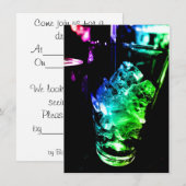 Neem deel aan ons voor een uitnodiging tot Drink (Voorkant / Achterkant)