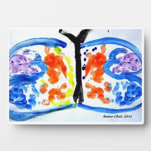 neem deze vleugels en vlieg fotoplaat (voorkant)