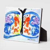 neem deze vleugels en vlieg fotoplaat (Zijkant)