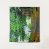 Neem diep adem, betoverend landschap wandkleed (Voorkant)