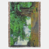 Neem diep adem! Kantelend landschap Deken (Voorkant Verticaal)