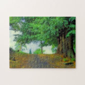 Neem diep adem! Kantelend landschap Legpuzzel (Horizontaal)