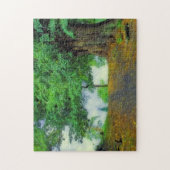 Neem diep adem! Kantelend landschap Legpuzzel (Verticaal)