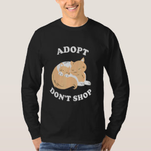Neem Dont Shop Save Animals Rescue Strays 1 aan T-shirt