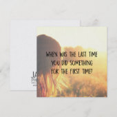 NEEM ÉÉN 5.25 x 5.25 kaart IN (Voorkant / Achterkant)