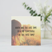 NEEM ÉÉN 5.25 x 5.25 kaart IN (Staand voorkant)