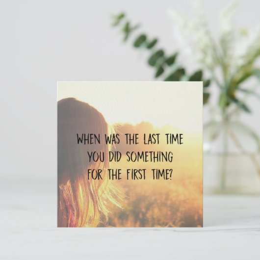 NEEM ÉÉN 5.25 x 5.25 kaart IN (Staand voorkant)