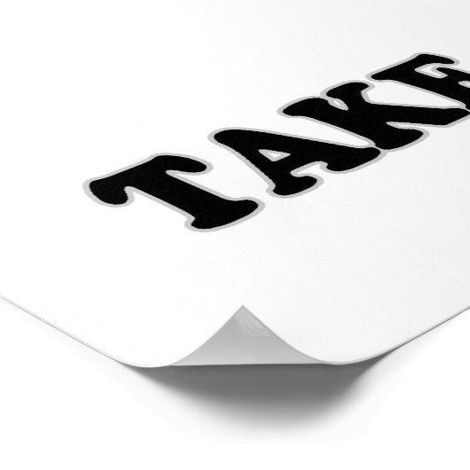 Neem een aantal handgrepen poster (Hoek)