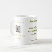 Neem een aantal koffiemok (Voorkant links)