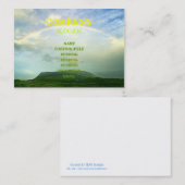 Neem een adem in visitekaartje (Voorkant / Achterkant)