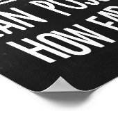 Neem een Adventure Typografie Chalkboard Poster (Hoek)