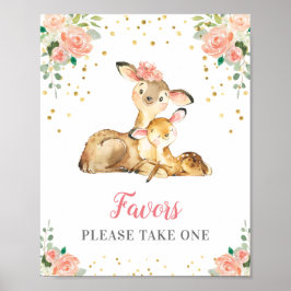 Neem een Baby shower van een andere onbekende meis Poster