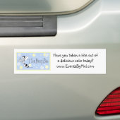 neem een beet bumper sticker (Op auto)