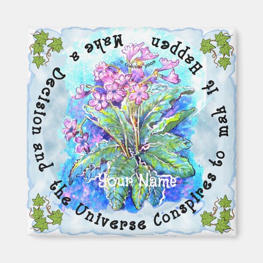 Neem een beslissing magneet (Voorkant)