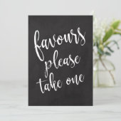 Neem één betaalbaar bord (Staand voorkant)