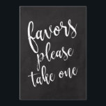 Neem één betaalbaar bord kaart<br><div class="desc">Een elegant teken van de snijrand bruiloft, kenmerkt de tekst "de voorkeur gelieve te nemen gelieve te nemen"in een geëxtrofieerde manuscriptdoopvont, voegt de borsteltextuur een spontaan en playful gevoel toe. De achtergrondkleur kan aan uw behoeften en voorkeuren worden aangepast. Neem contact met mij op als u een speciaal verzoek hebt....</div>