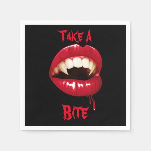 Neem een biet servetten (Voorkant)