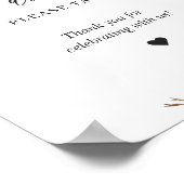 Neem een bijtende winterfabriek in Floral Poster (Hoek)