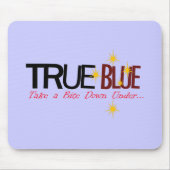 Neem een bite onder Mousepad Muismat (Voorkant)