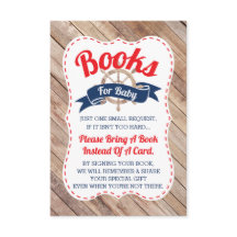 Neem een boek Kaart, Ahoy, nautisch, Baby shower