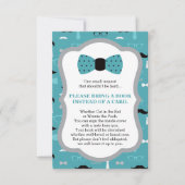 Neem een boek Kaart, klein Man, Baby shower Kaart (Voorkant)